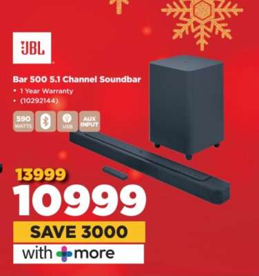 JBL Bar 500 5.1 Channel Soundbar