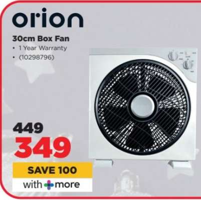 orion 30cm Box Fan