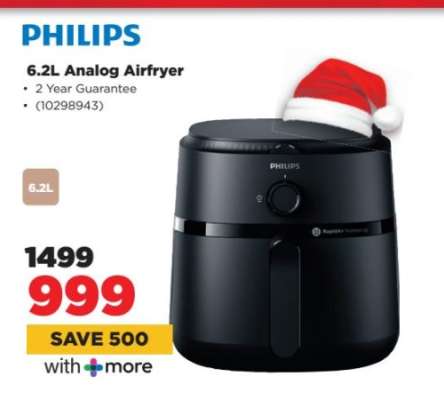 PHILIPS 6.2L Analog Airfryer