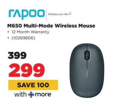 Rapoo M650 Multi-Mode Wireless Mouse