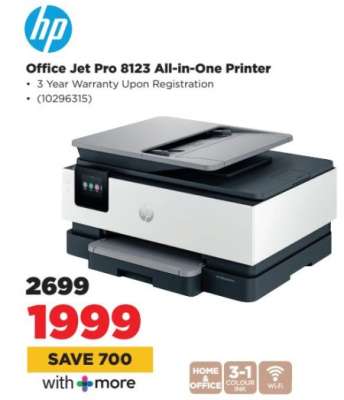HP Office Jet Pro 8123 All-in-One Printer