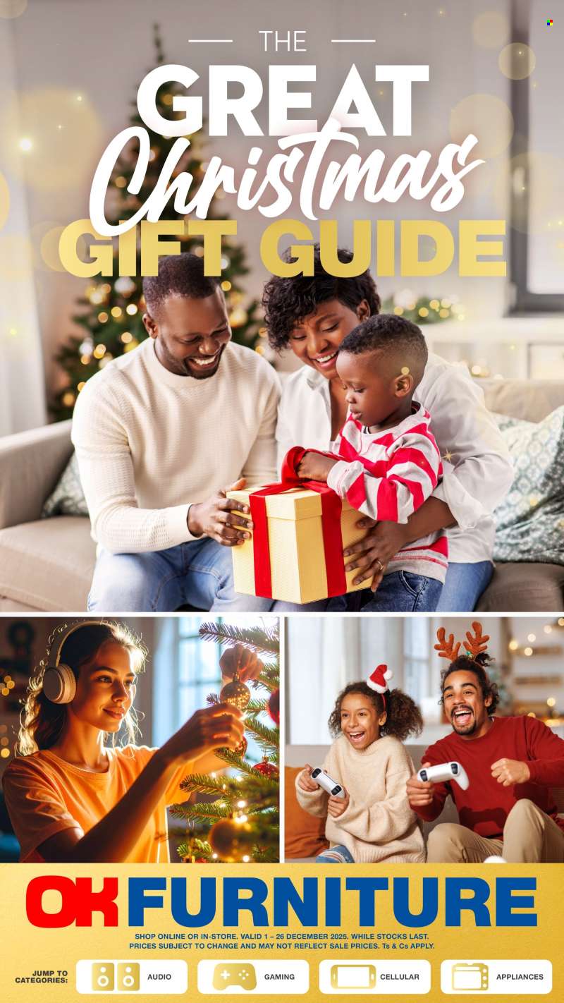 OK Furniture catalogue  - 01/12/2025 - 26/12/2025.