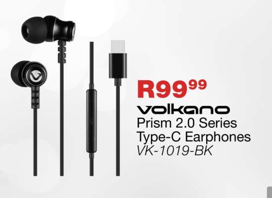 Volkano Prism 2.0 Series Type-C Earphones