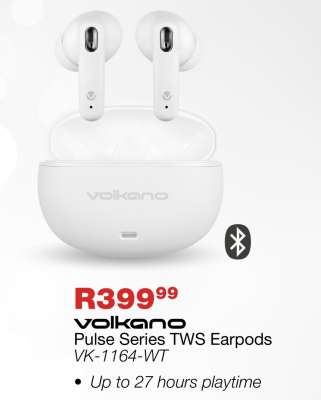 Volkano Pulse Series TWS Earpods