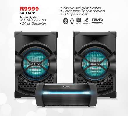 SONY Audio System HCD SHAKE-X10D
