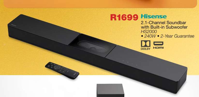 Hisense 2.1 Channel Soundbar