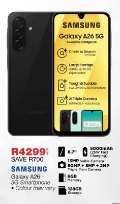 Samsung Galaxy A26 5G Smartphone