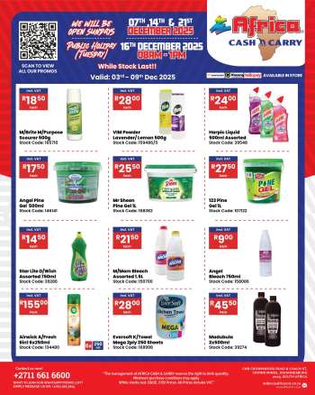 thumbnail - Africa Cash & Carry catalogue - Wednesday Promo