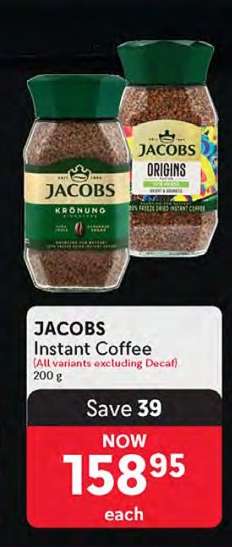 Jacobs Instant Coffee
