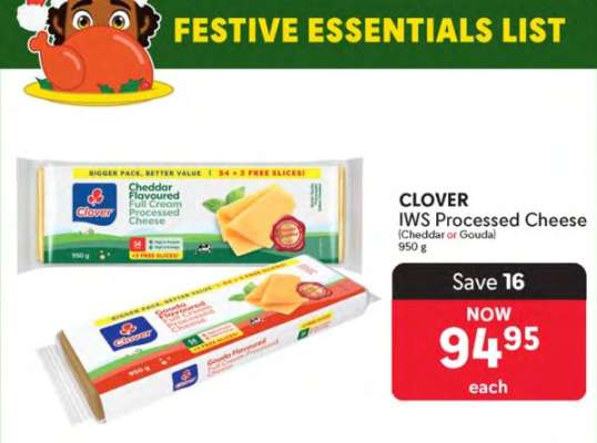 CLOVER IWS Processed Cheese