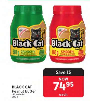 BLACK CAT PEANUT BUTTER