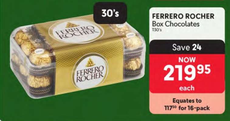 FERRERO ROCHER Box Chocolates