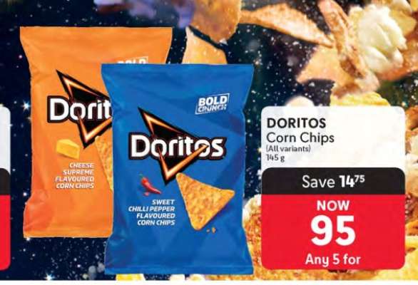 DORITOS CORN CHIPS