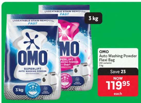 OMO Auto Washing Powder Flexi Bag