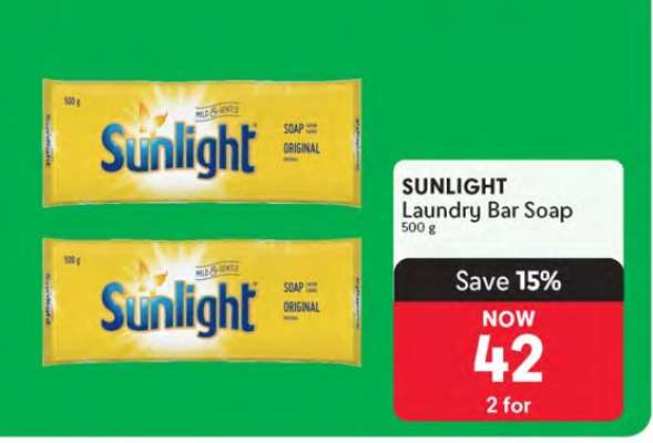 SUNLIGHT Laundry Bar Soap