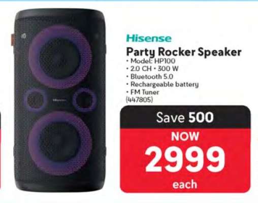 Hisense Party Rocker Speaker