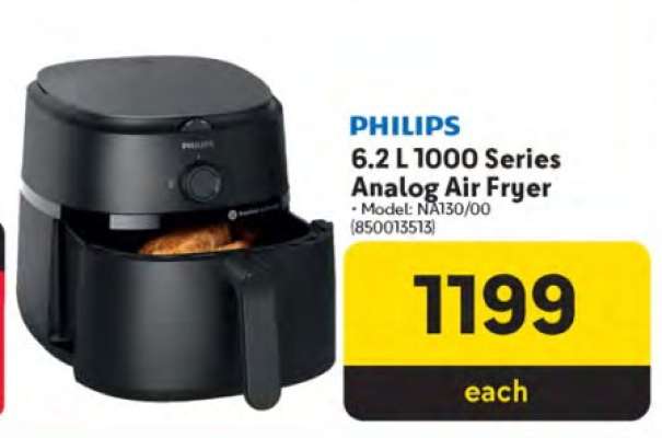 PHILIPS 6.2 L 1000 Series Analog Air Fryer