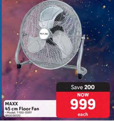 MAXX 45 cm Floor Fan