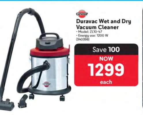 Duravac Wet and Dry Vacuum Cleaner