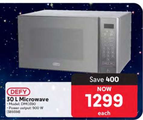 DEFY 30 L Microwave