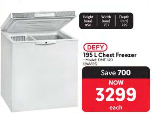DEFY 195 L Chest Freezer