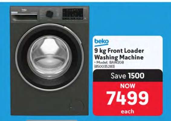 beko 9 kg Front Loader Washing Machine