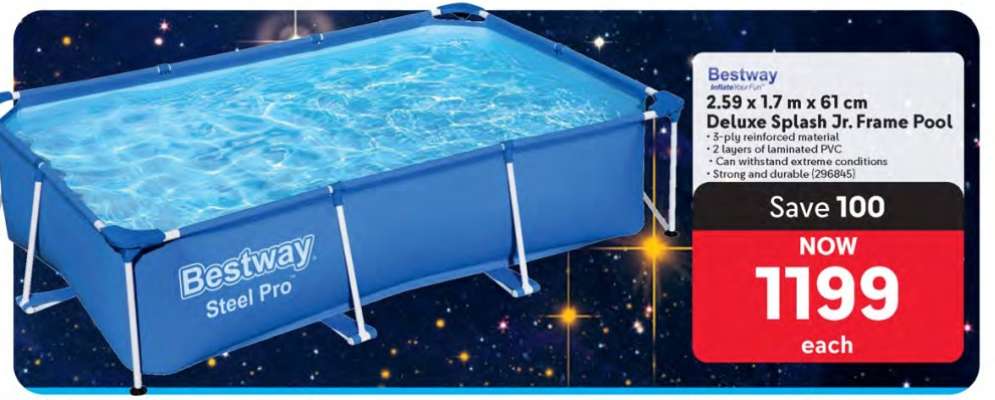 Bestway Deluxe Splash Jr. Frame Pool