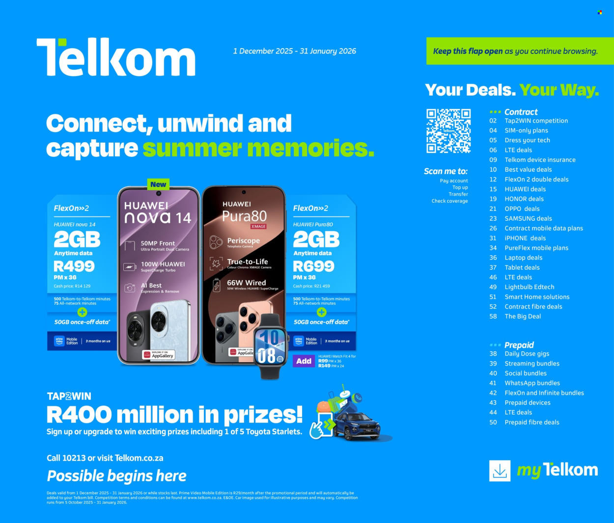 Telkom specials - 01/12/2025 - 31/01/2026. Page 1