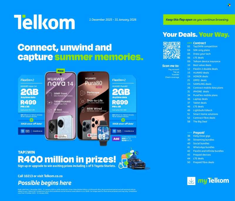 Telkom catalogue  - 01/12/2025 - 31/01/2026.