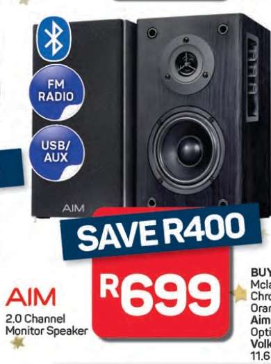 AIM 2.0 Channel Monitor Speaker