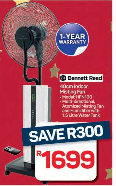 Bennett Read 40cm Indoor Misting Fan