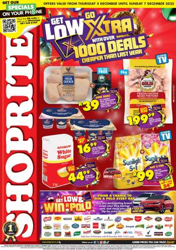 Shoprite catalogue  - 04/12/2025 - 07/12/2025.