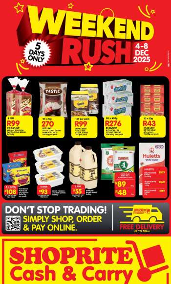Shoprite catalogue  - 04/12/2025 - 08/12/2025.