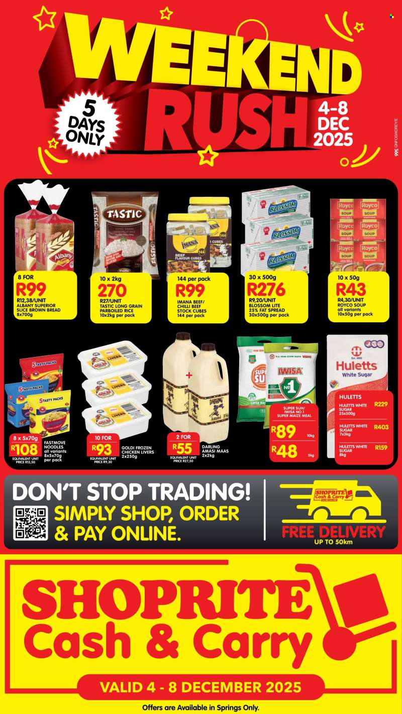 Shoprite catalogue  - 04/12/2025 - 08/12/2025.