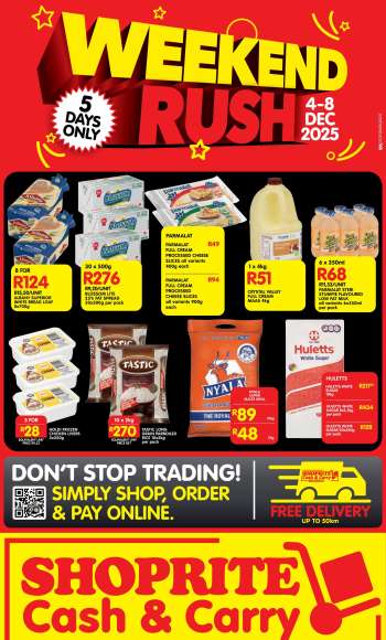 Shoprite catalogue  - 04/12/2025 - 08/12/2025.