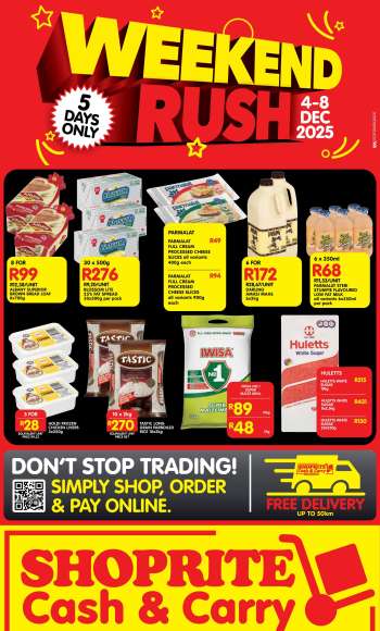 Shoprite catalogue  - 04/12/2025 - 08/12/2025.