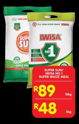 SUPER SUN/IWISA NO.1 SUPER MAIZE MEAL