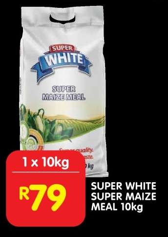 SUPER WHITE SUPER MAIZE MEAL 10kg