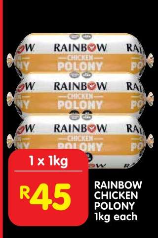 RAINBOW CHICKEN POLONY