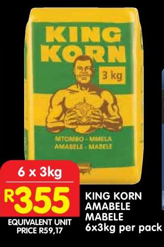 KING KORN AMABELE MABELE