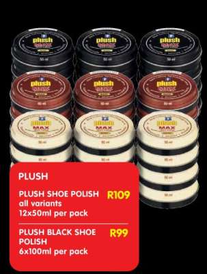 PLUSH SHOE POLISH