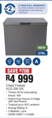 Chest Freezer KCG 305 GR