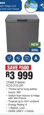 Chest Freezer KCG 215 GR