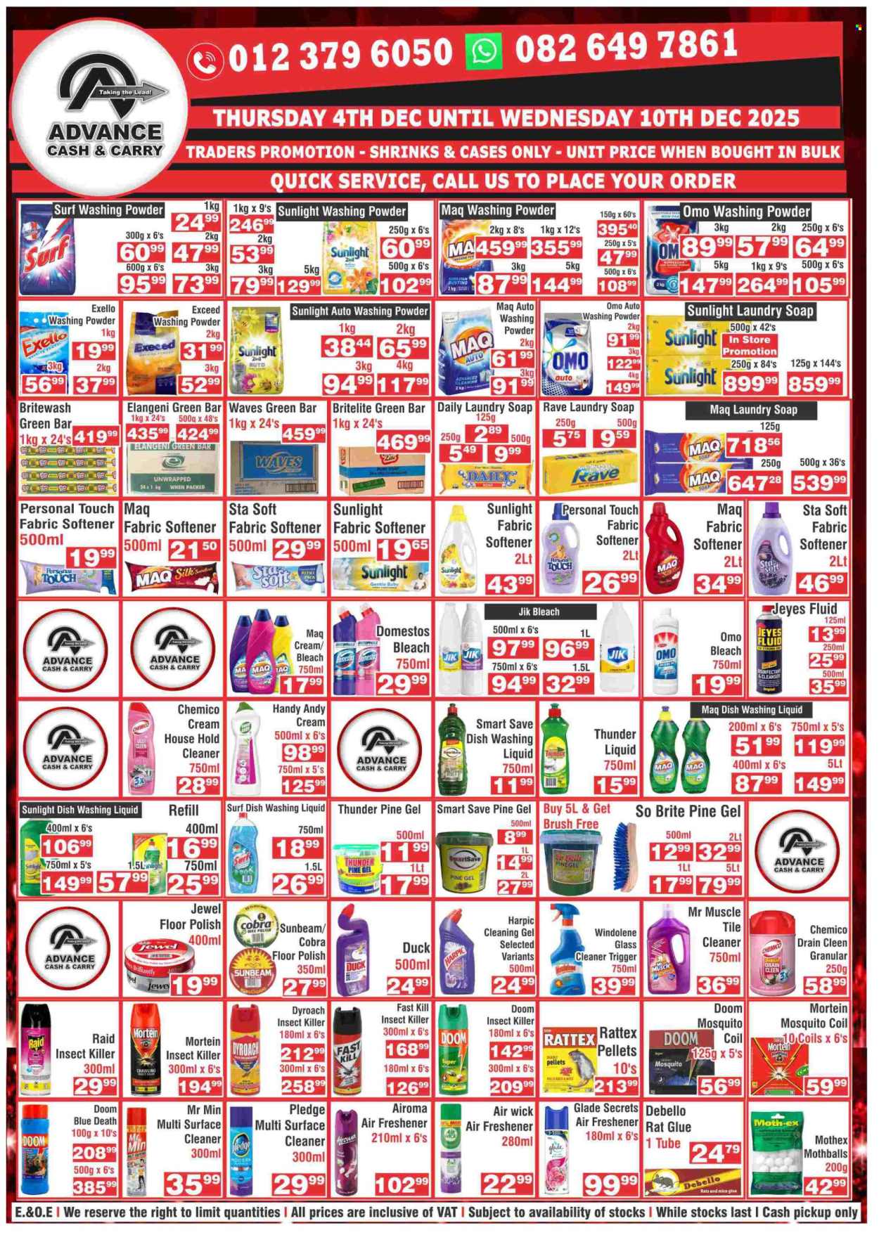 Advance Cash & Carry specials - 04/12/2025 - 10/12/2025. Page 9