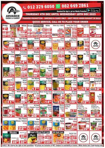 thumbnail - Advance Cash & Carry catalogue - Weekly