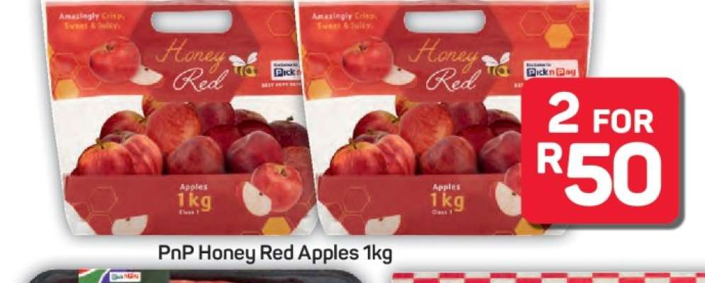 PnP Honey Red Apples 1kg