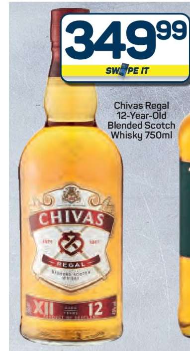 Chivas Regal 12-Year-Old Blended Scotch Whisky 750ml