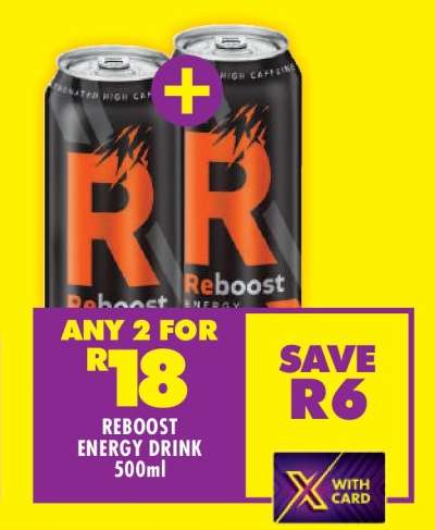 REBOOST ENERGY DRINK 500ml
