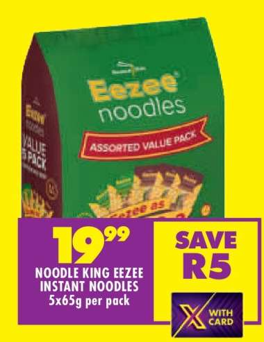 NOODLE KING EEZEE INSTANT NOODLES