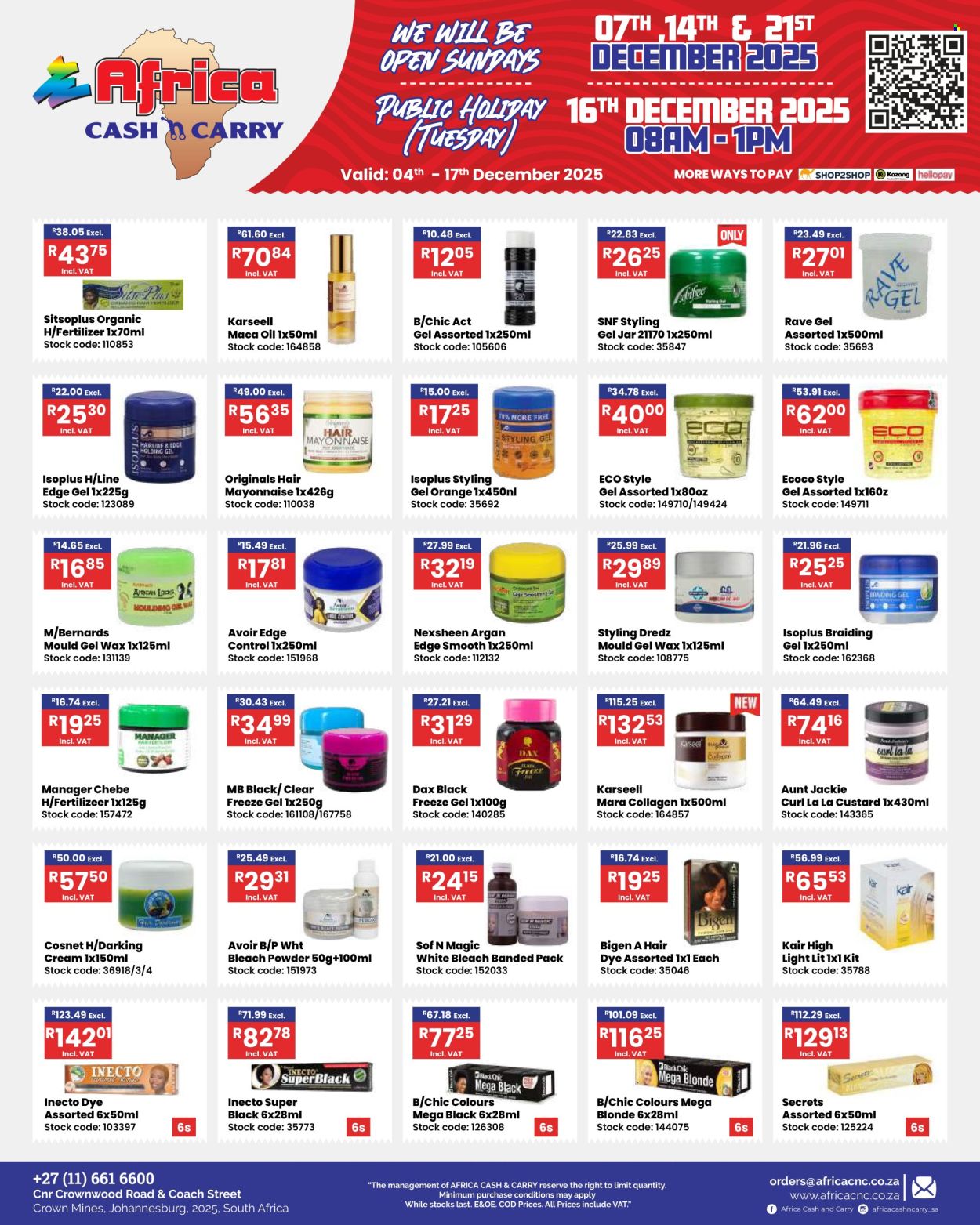 Africa Cash & Carry specials - 04/12/2025 - 17/12/2025. Page 4